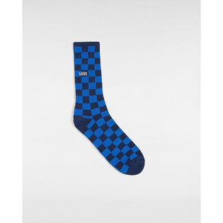 Meias Checkerboard Crew (1 par) Vans Azul