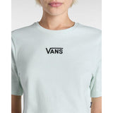 T-shirt Flying V Crew Crop II Vans Verde Claro