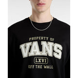 T-shirt de manga comprida Property Of Vans Preto