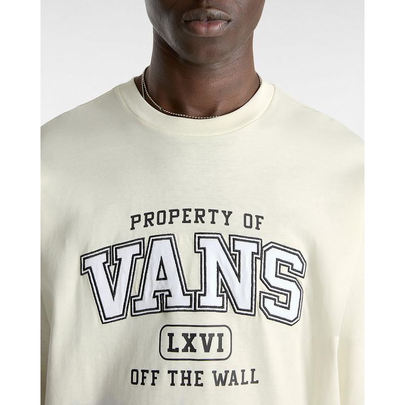 T-shirt de manga comprida Property Of Vans Branco