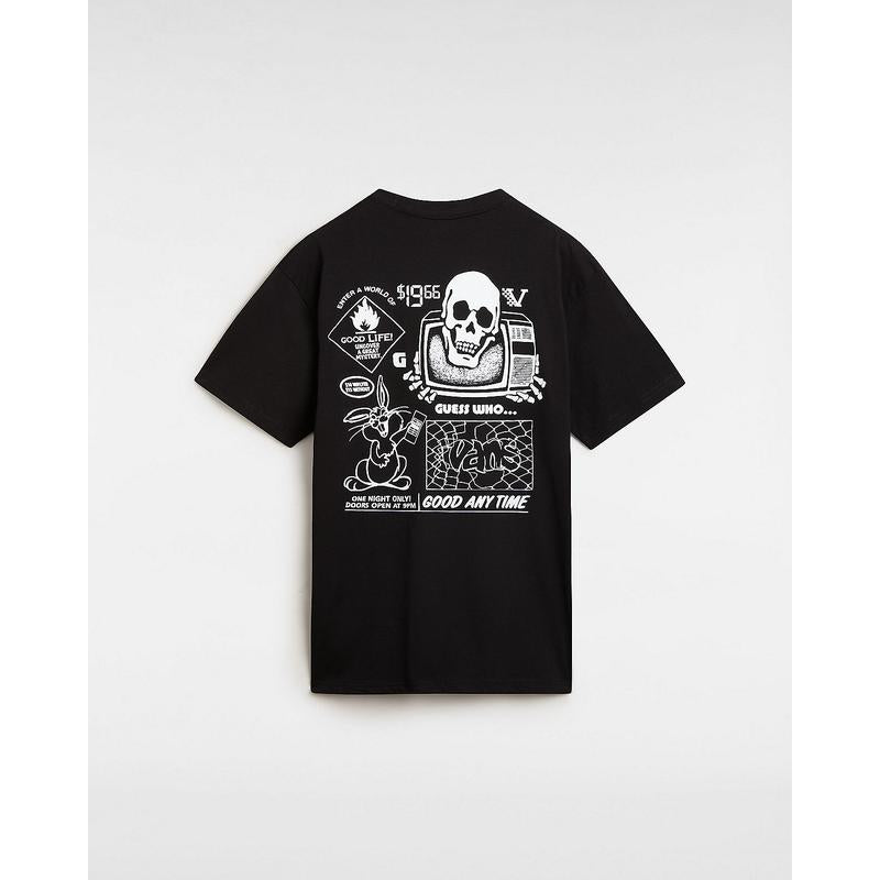 T-shirt Crazy Eddy Vans Preto