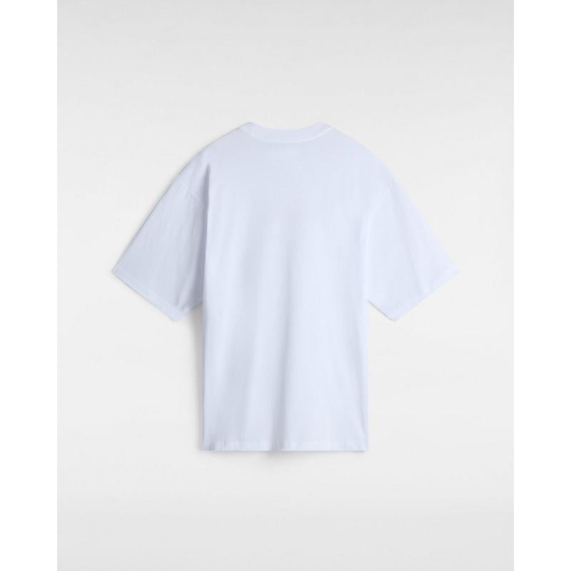 T-shirt Retro V Vans Branco