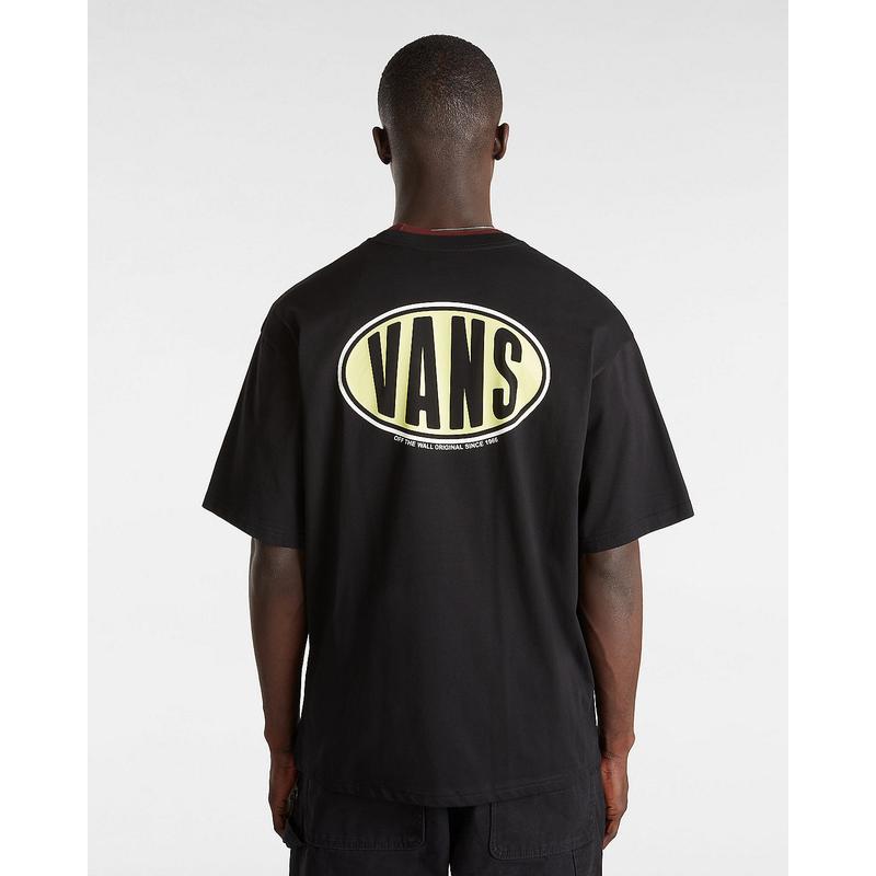 T-shirt Spray On Vans Preto