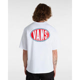 T-shirt Spray On Vans Branco