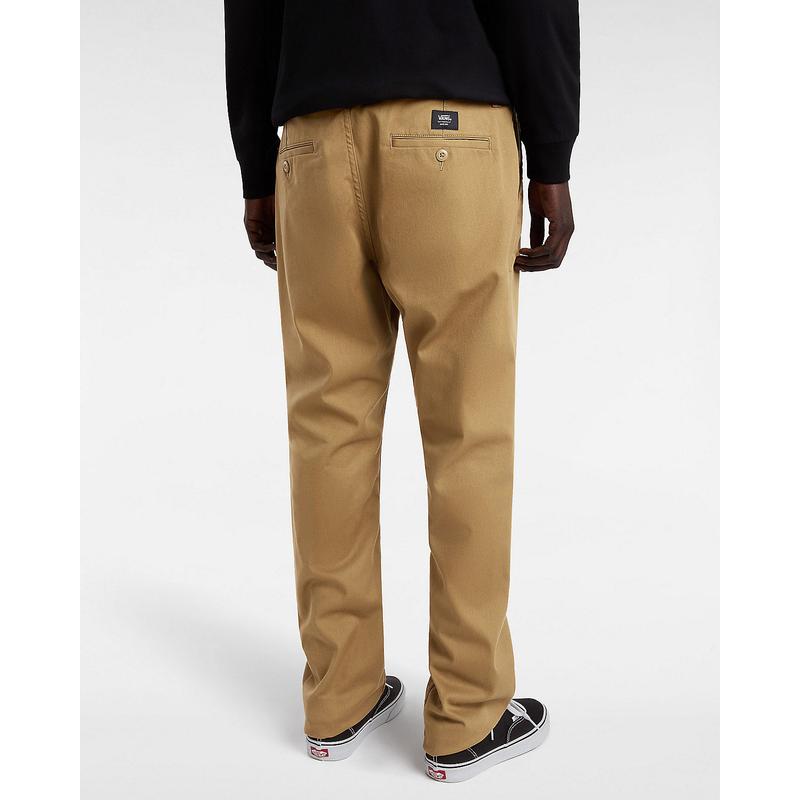 AUTHENTIC CHINO SLIM PANT Dirt Vans Castanho