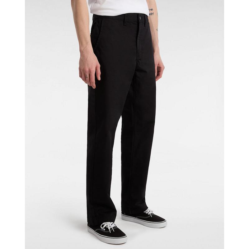 Authentic Chino Relaxed Pant Black Vans Preto