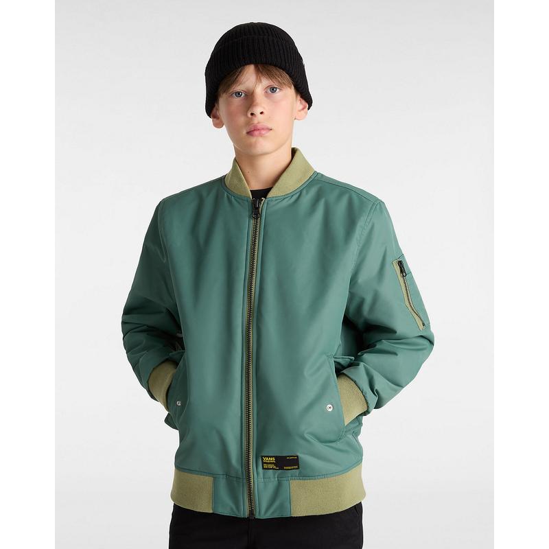 Casaco bomber Copley para criança (8-14 anos) Vans Verde