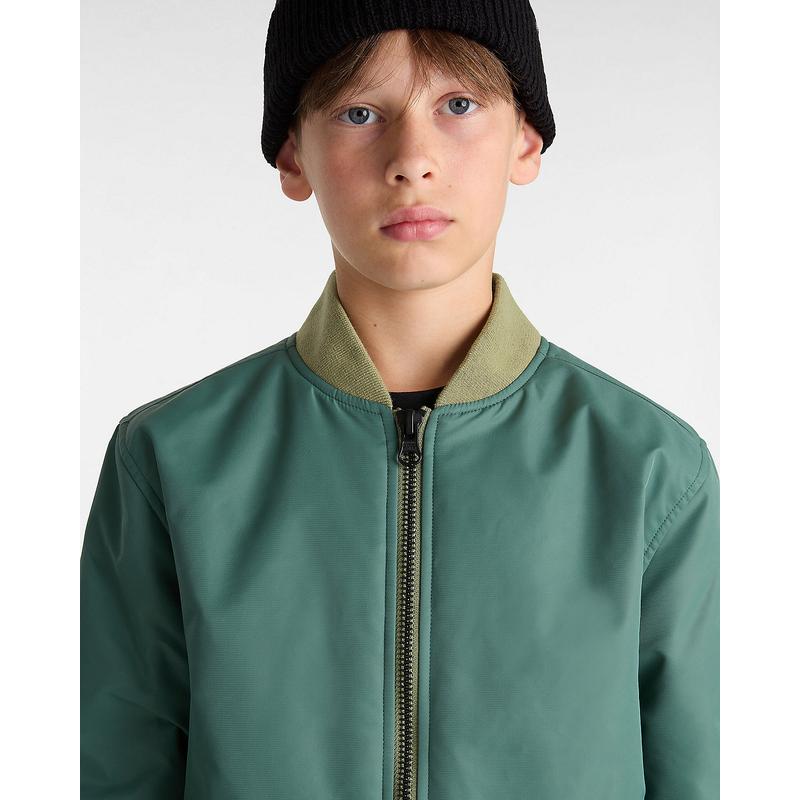 Casaco bomber Copley para criança (8-14 anos) Vans Verde