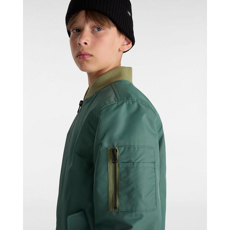 Casaco bomber Copley para criança (8-14 anos) Vans Verde