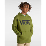 Camisola com capuz Vans Classic II para criança (8-14 anos) Vans Verde