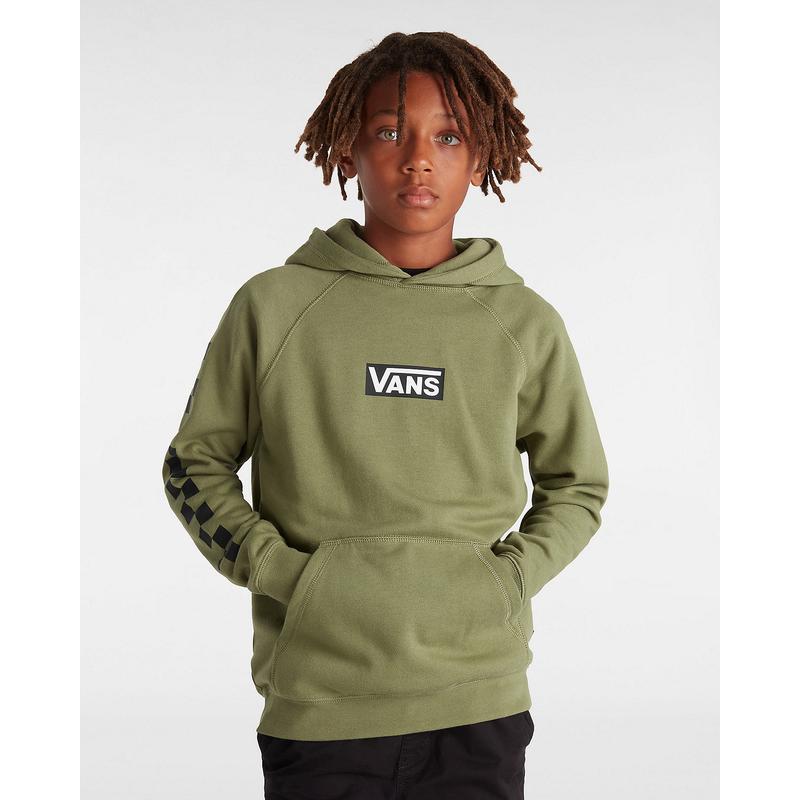 Camisola com capuz Vans Boxed para criança (8-14 anos) Vans Verde