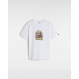 T-shirt Digital Repair para criança (8-14 anos) Vans Branco