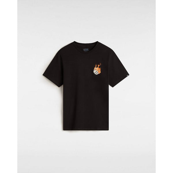 T-shirt No Dice para criança (8-14 anos) Vans Preto