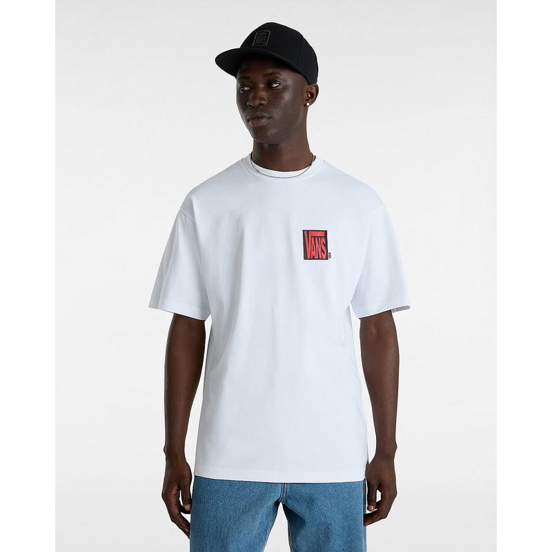 T-shirt Ave Vans Branco