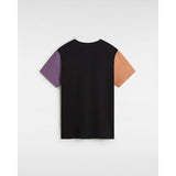 T-shirt Colorblock Boyfriend Fit Vans Preto