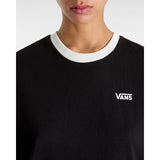 T-shirt Colorblock Boyfriend Fit Vans Preto