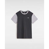 T-shirt Colorblock Vans Cinzento