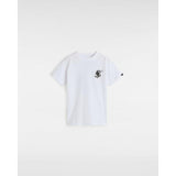 T-shirt Sk8 Hi Ball para criança (8-14 anos) Vans Branco