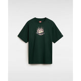 T-shirt Skate Global Dominance Vans Verde