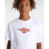 T-shirt Goodness Snakes para criança (8-14 anos) Vans Branco