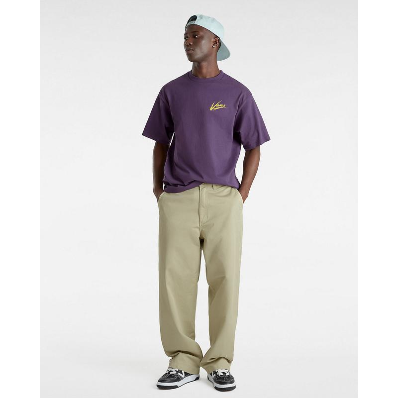 T-shirt Dettori Loose Fit Vans Roxo