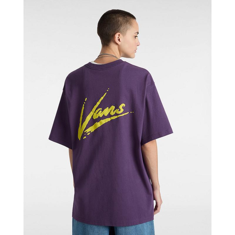 T-shirt Dettori Loose Fit Vans Roxo