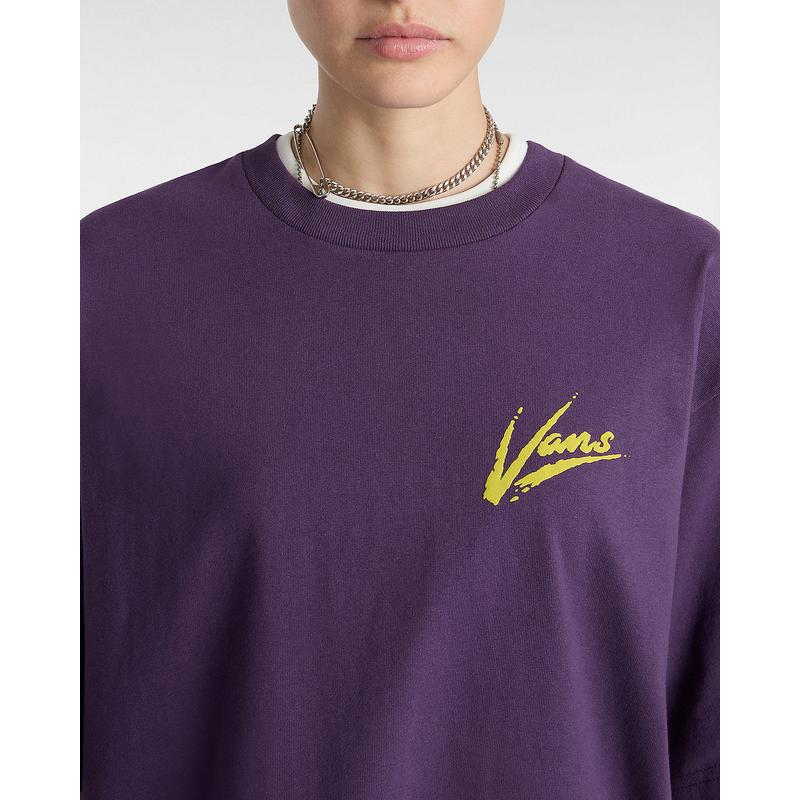 T-shirt Dettori Loose Fit Vans Roxo