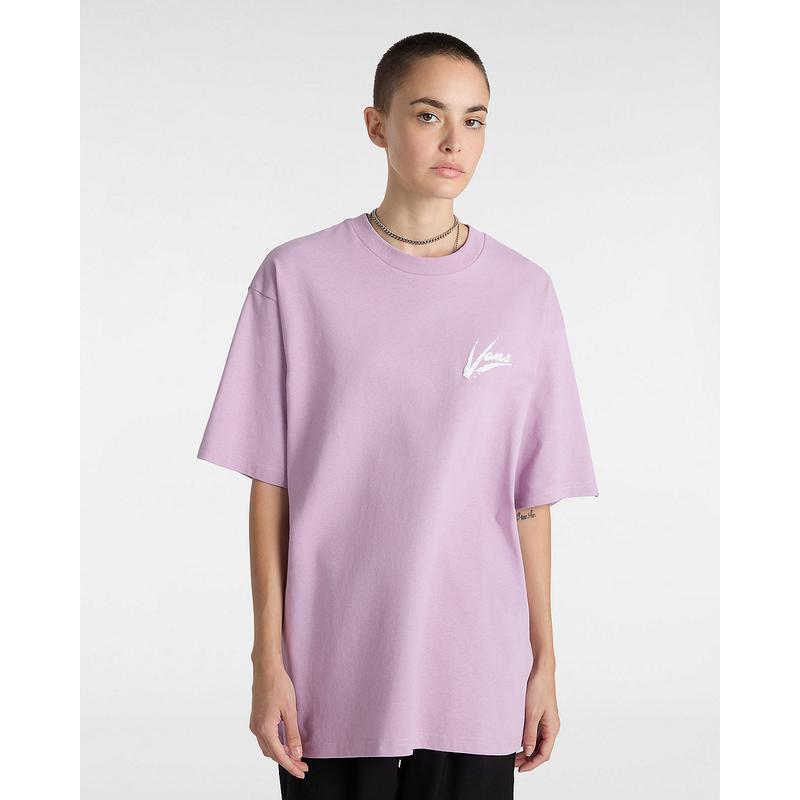 T-shirt Dettori Loose Fit Vans Rosa