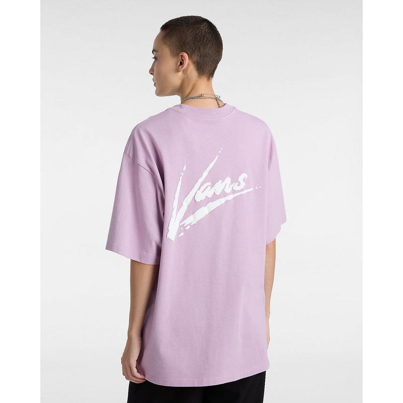 T-shirt Dettori Loose Fit Vans Rosa