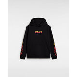 Camisola com capuz Flame para criança (8-14 anos) Vans Preto