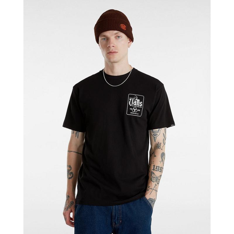 T-shirt Bucket List Vans Preto