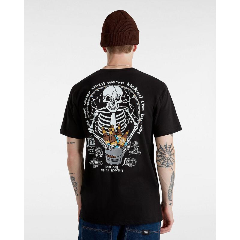 T-shirt Bucket List Vans Preto