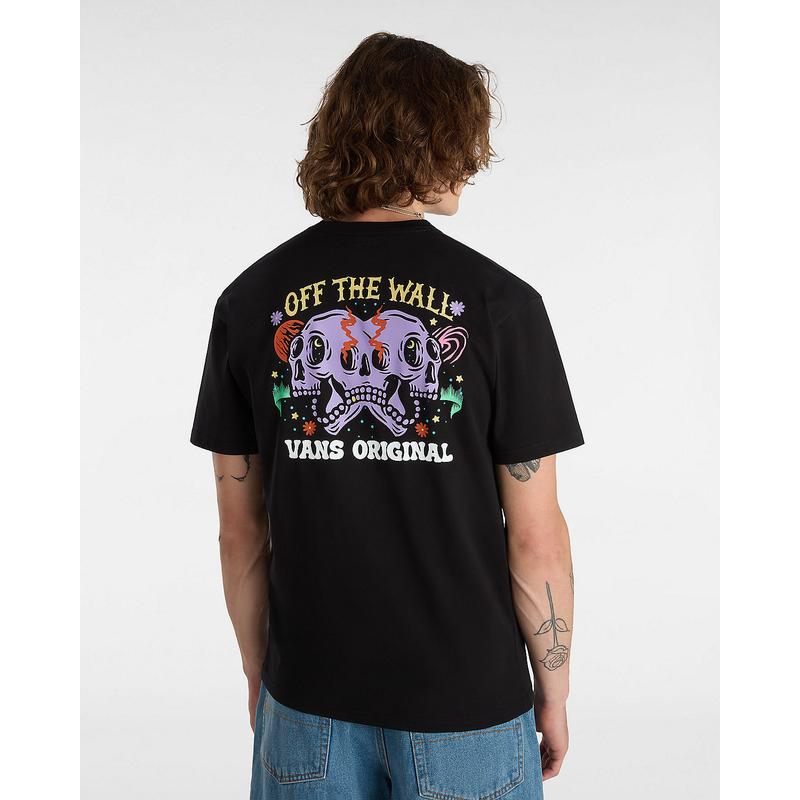 T-shirt Skull Void Classic Vans Preto