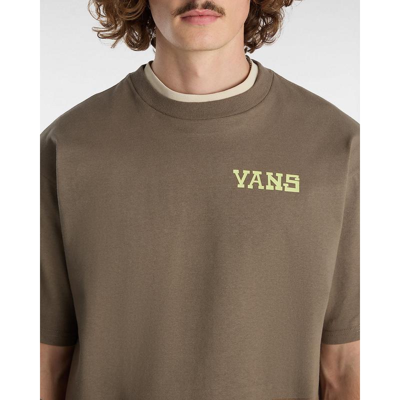 T-shirt Nimi Sk8 Loose Vans Cinzento