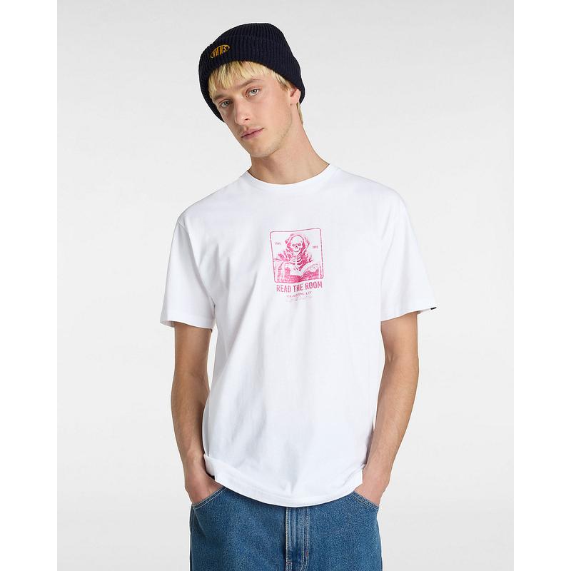 T-shirt Read the Room Vans Branco