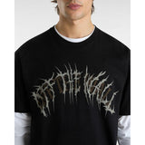 T-shirt Metal Arch Vans Preto