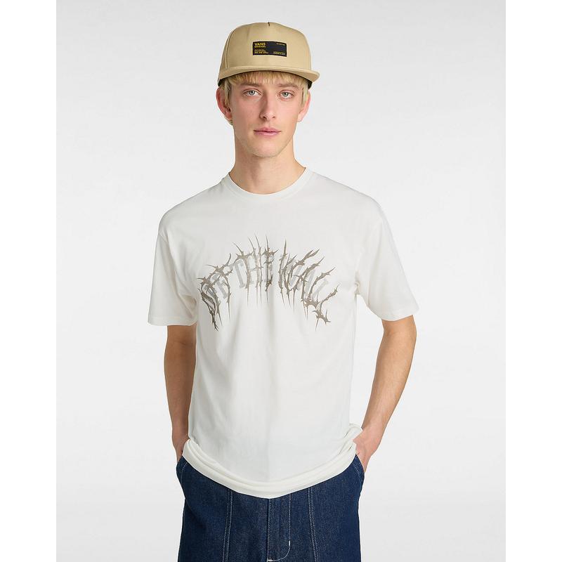 T-shirt Metal Arch Vans Branco