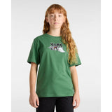 T-shirt Copout para criança (8-14 anos) Vans Verde