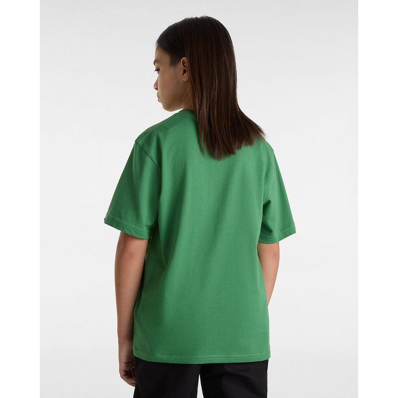 T-shirt Copout para criança (8-14 anos) Vans Verde