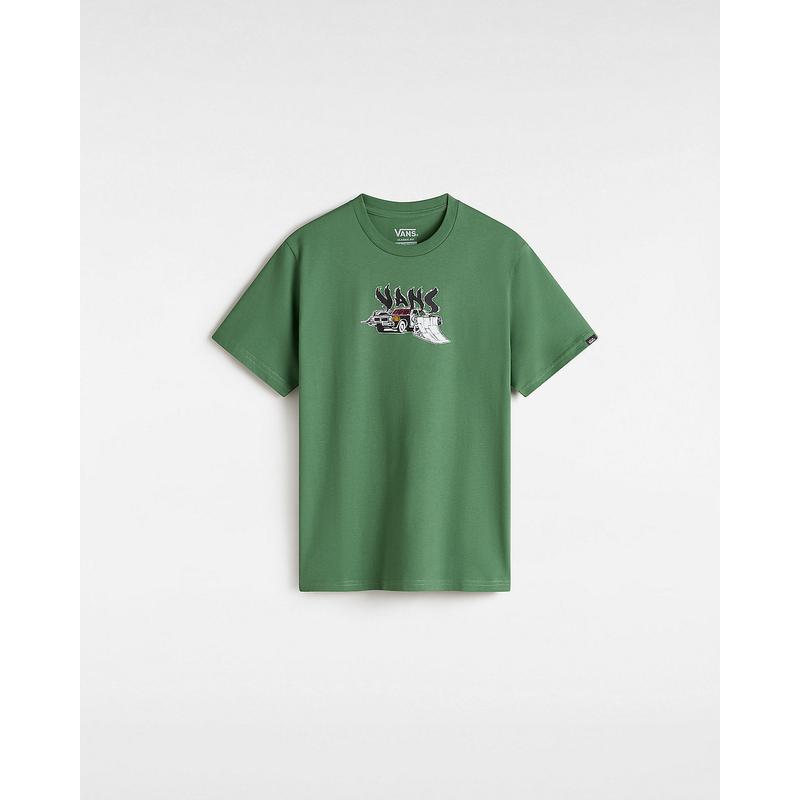 T-shirt Copout para criança (8-14 anos) Vans Verde