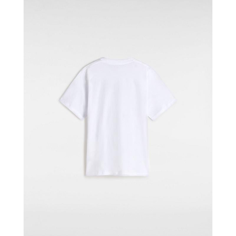 T-shirt Copout para criança (8-14 anos) Vans Branco