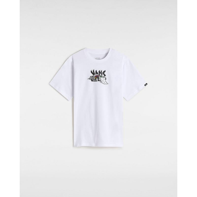 T-shirt Copout para criança (8-14 anos) Vans Branco