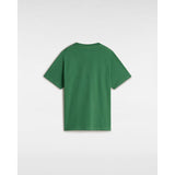 T-shirt Checker Drop para criança (8-14 anos) Vans Verde Claro