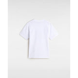 T-shirt Pizza Me para criança (8-14 anos) Vans Branco