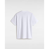 T-shirt com logótipo bordado no peito à esquerda Vans Branco