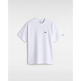 T-shirt com logótipo bordado no peito à esquerda Vans Branco