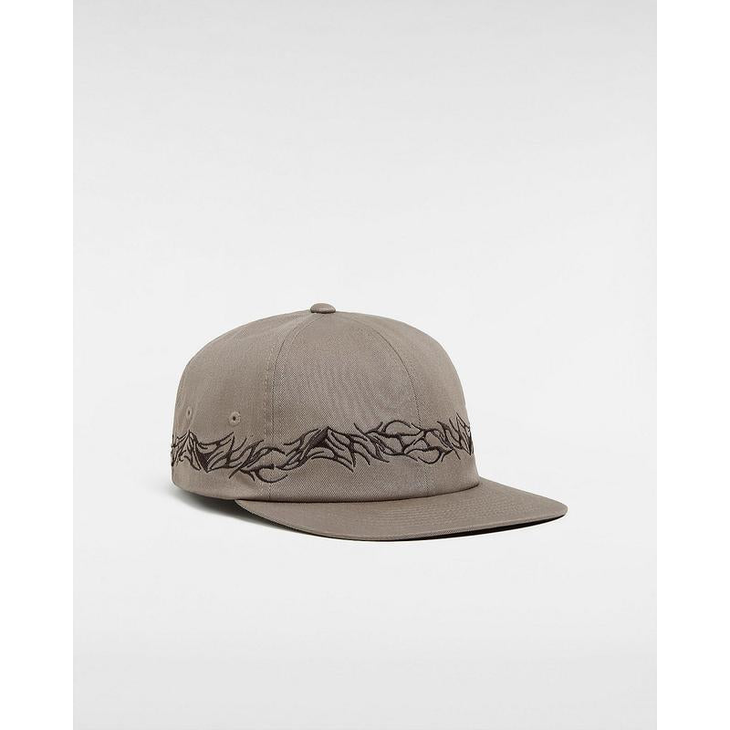 Boné Tribal Snapback Vans Castanho