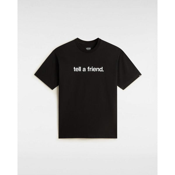 T-shirt Tell a Friend Vans Preto