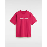 T-shirt Tell A Friend Vans Rosa