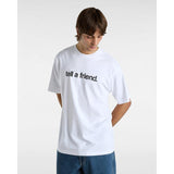 T-shirt Tell a Friend Vans Branco